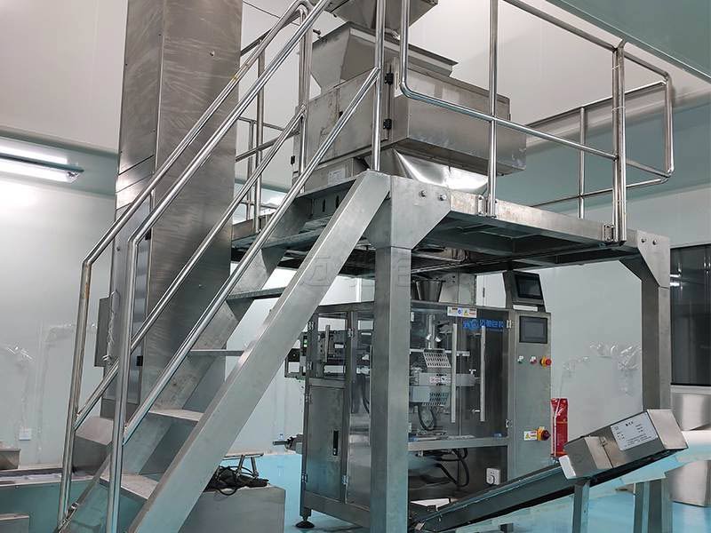 玉米种子自动包装机流程详解：提升供料、线性称重、制袋充填