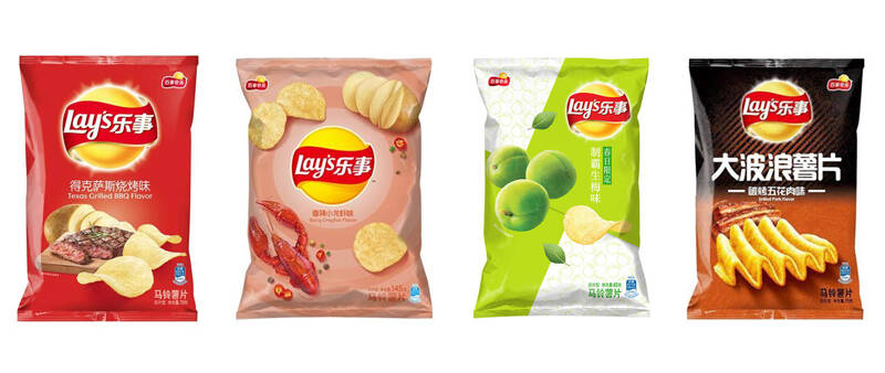 膨化食品包装机样品图